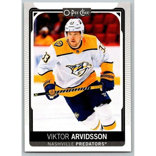 2021-22 O-Pee-Chee (Upper Deck OPC) Viktor Arvidsson Nashville Predators #150 - Collectible Craze America