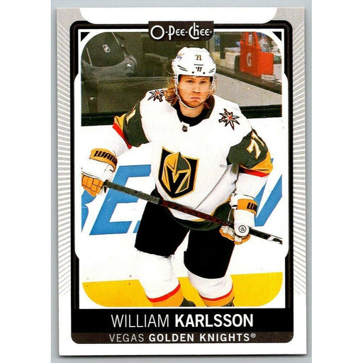 2021-22 O-Pee-Chee (Upper Deck OPC) William Karlsson Vegas Golden Knights #438 - Collectible Craze America