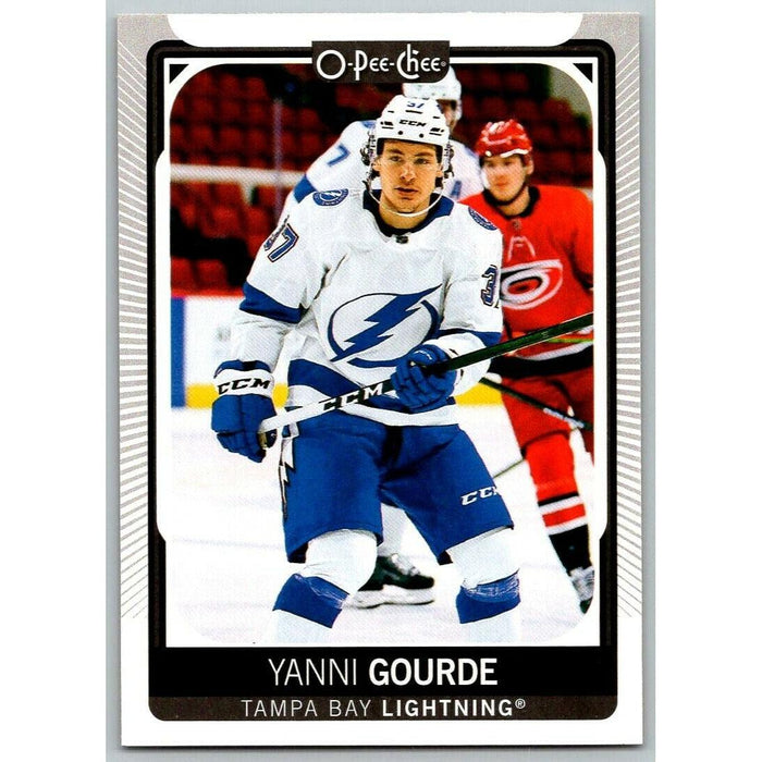 2021-22 O-Pee-Chee (Upper Deck OPC) Yanni Gourde Tampa Bay Lightning #58 - Collectible Craze America