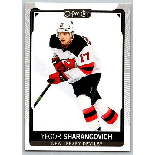 2021-22 O-Pee-Chee (Upper Deck OPC) Yegor Sharangovich New Jersey Devils #332 - Collectible Craze America