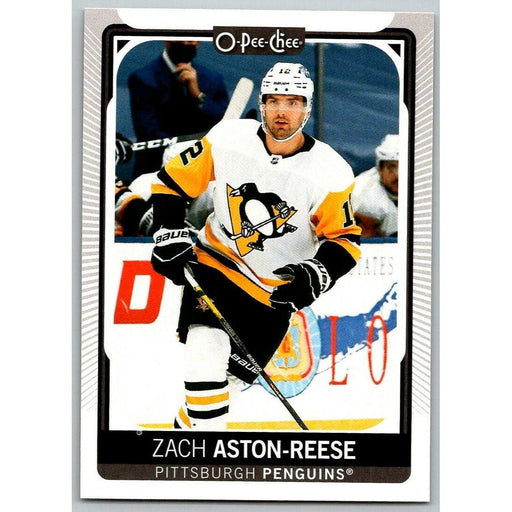 2021-22 O-Pee-Chee (Upper Deck OPC) Zach Aston-Reese Pittsburgh Penguins #313 - Collectible Craze America