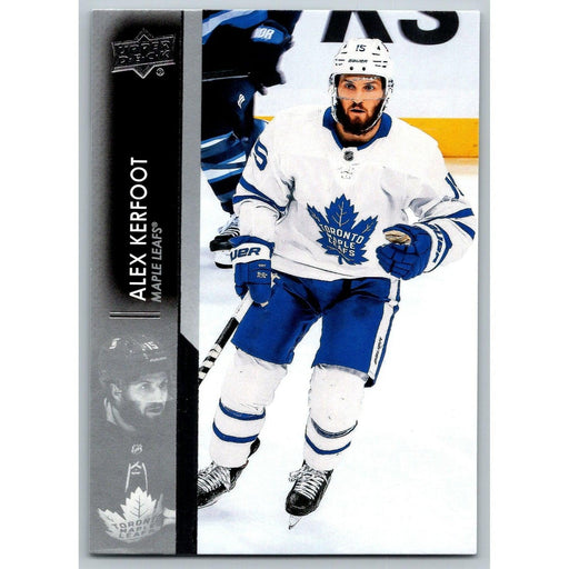 2021-22 UD Hockey Series 1 Alex Kerfoot Toronto Maple Leafs #169 - Collectible Craze America