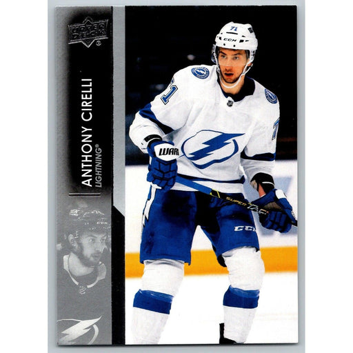 2021-22 UD Hockey Series 1 Anthony Cirelli Tampa Bay Lightning #159 - Collectible Craze America