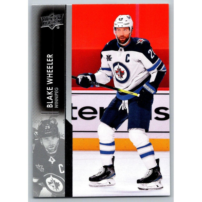 2021-22 UD Hockey Series 1 Blake Wheeler Winnipeg Jets #198 - Collectible Craze America