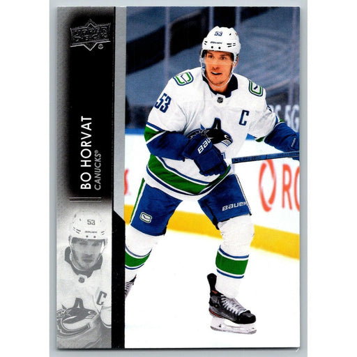 2021-22 UD Hockey Series 1 Bo Horvat Vancouver Canucks #175 - Collectible Craze America