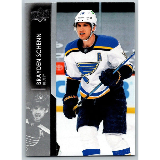 2021-22 UD Hockey Series 1 Brayden Schenn St. Louis Blues #157 - Collectible Craze America