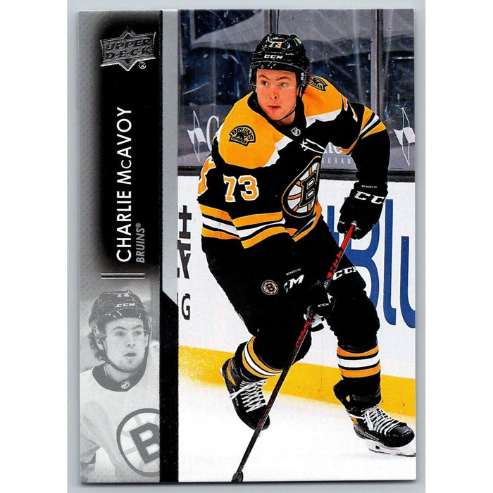 2021-22 UD Hockey Series 1 Charlie McAvoy Boston Bruins #18 - Collectible Craze America