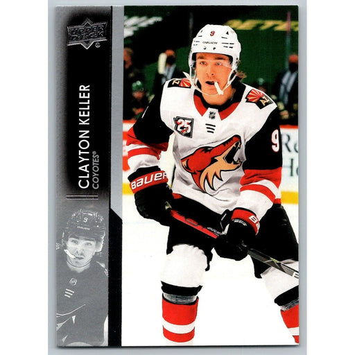 2021-22 UD Hockey Series 1 Clayton Keller Arizona Coyotes #11 - Collectible Craze America