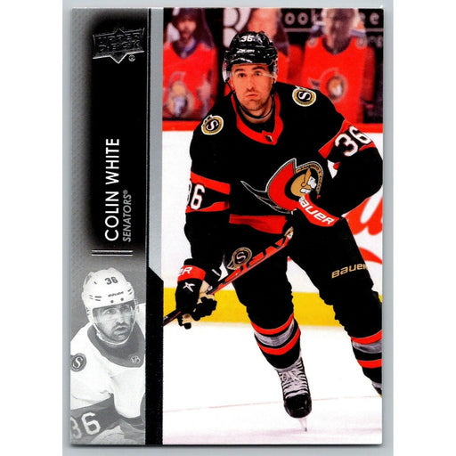 2021-22 UD Hockey Series 1 Colin White Ottawa Senators #132 - Collectible Craze America