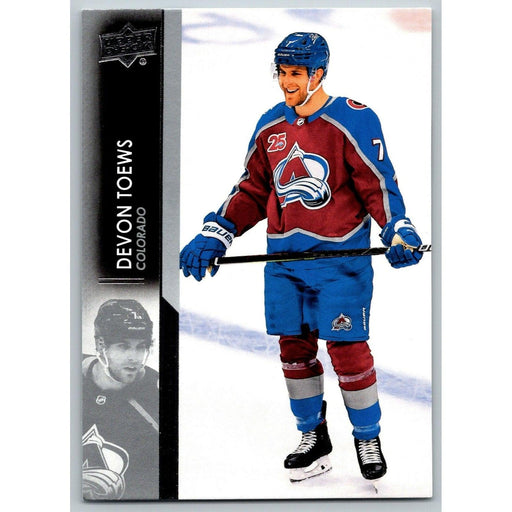 2021-22 UD Hockey Series 1 Devon Toews Colorado Avalanche #51 - Collectible Craze America