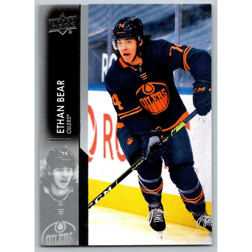 2021-22 UD Hockey Series 1 Ethan Bear Edmonton Oilers #71 - Collectible Craze America