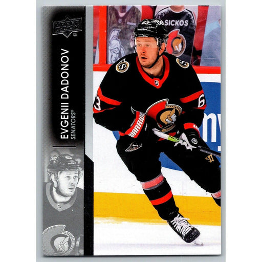 2021-22 UD Hockey Series 1 Evgenii Dadonov Ottawa Senators #128 - Collectible Craze America