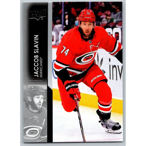 2021-22 UD Hockey Series 1 Jaccob Slavin Carolina Hurricanes #36 - Collectible Craze America