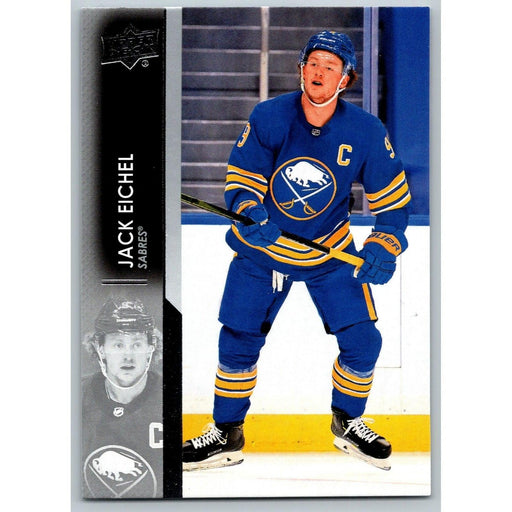 2021-22 UD Hockey Series 1 Jack Eichel Buffalo Sabres #22 - Collectible Craze America