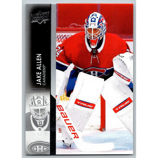 2021-22 UD Hockey Series 1 Jake Allen Montreal Canadiens #94 - Collectible Craze America