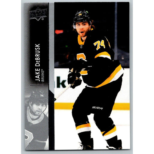 2021-22 UD Hockey Series 1 Jake Debrusk Boston Bruins #24 - Collectible Craze America