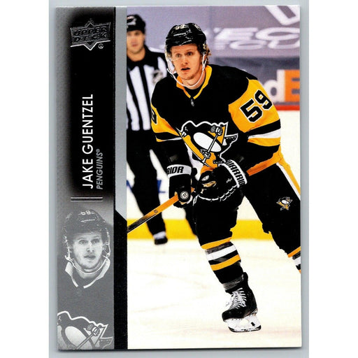 2021-22 UD Hockey Series 1 Jake Guentzel Pittsburgh Penguins #142 - Collectible Craze America