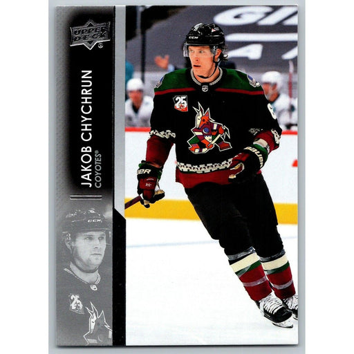 2021-22 UD Hockey Series 1 Jakob Chychrun Arizona Coyotes #8 - Collectible Craze America