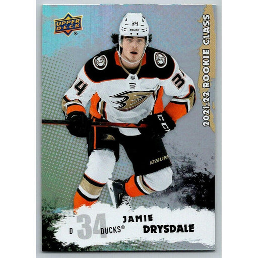 2021-22 UD Hockey Series 1 Jamie Drysdale RC Anaheim Ducks #RC-11 Rookie Class - Collectible Craze America