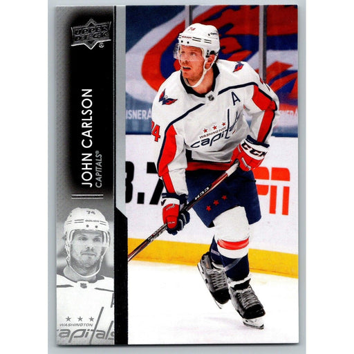 2021-22 UD Hockey Series 1 John Carlson Washington Capitals #188 - Collectible Craze America