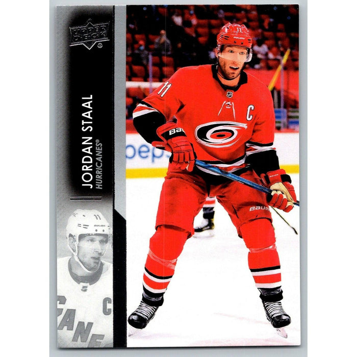 2021-22 UD Hockey Series 1 Jordan Staal Carolina Hurricanes #37 - Collectible Craze America