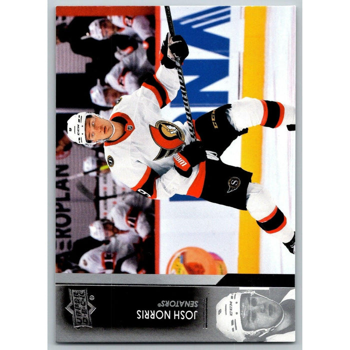 2021-22 UD Hockey Series 1 Josh Norris Ottawa Senators #128 - Collectible Craze America