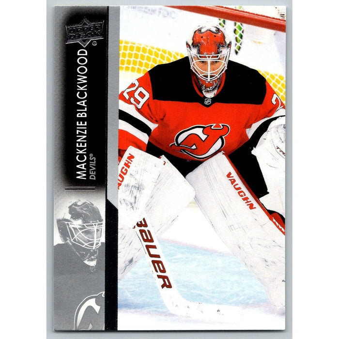 2021-22 UD Hockey Series 1 Mackenzie Blackwood New Jersey Devils #107 - Collectible Craze America