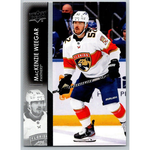 2021-22 UD Hockey Series 1 MacKenzie Weegar Florida Panthers #80 - Collectible Craze America