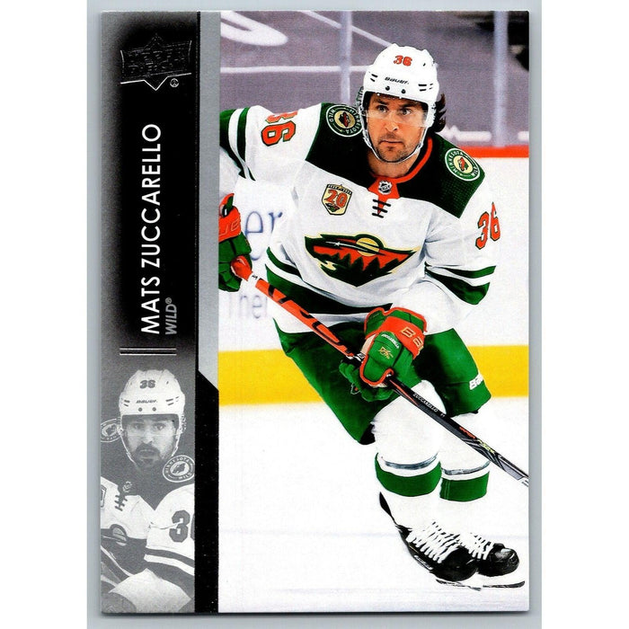 2021-22 UD Hockey Series 1 Mats Zuccarello Minnesota Wild #93 - Collectible Craze America