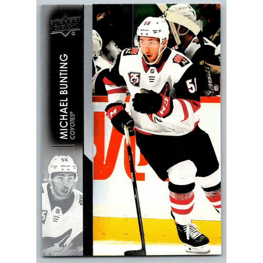 2021-22 UD Hockey Series 1 Michael Bunting Arizona Coyotes #7 - Collectible Craze America