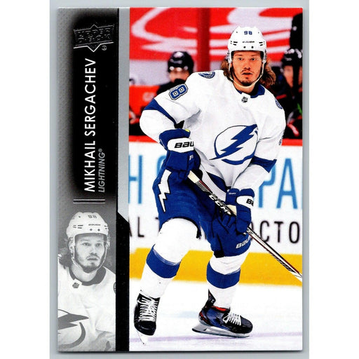 2021-22 UD Hockey Series 1 Mikhail Sergachev Tampa Bay Lightning #164 - Collectible Craze America