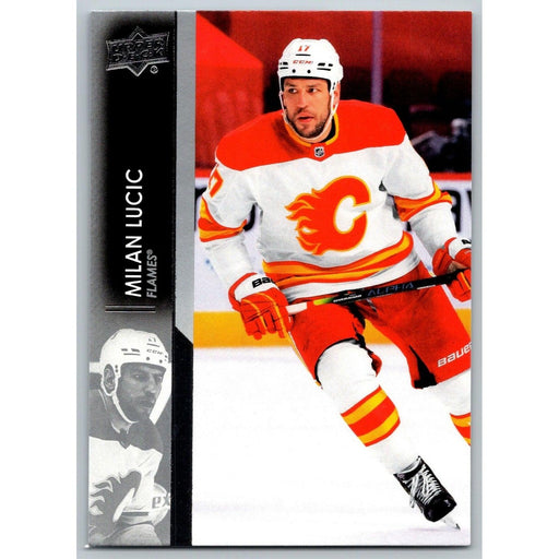 2021-22 UD Hockey Series 1 Milan Lucic Calgary Flames #29 - Collectible Craze America