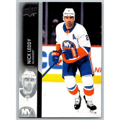 2021-22 UD Hockey Series 1 Nick Leddy New York Islanders #115 - Collectible Craze America