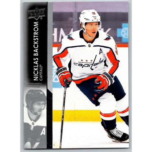 2021-22 UD Hockey Series 1 Nicklas Backstrom Washington Capitals #187 - Collectible Craze America