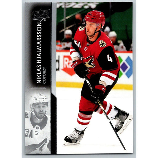 2021-22 UD Hockey Series 1 Niklas Hjalmarsson Arizona Coyotes #10 - Collectible Craze America