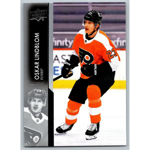 2021-22 UD Hockey Series 1 Oskar Lindblom Philadelphia Flyers #138 - Collectible Craze America