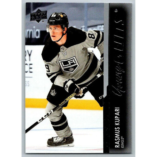 2021-22 UD Hockey Series 1 Rasmus Kupari RC Los Angeles Kings #242 Young Guns - Collectible Craze America