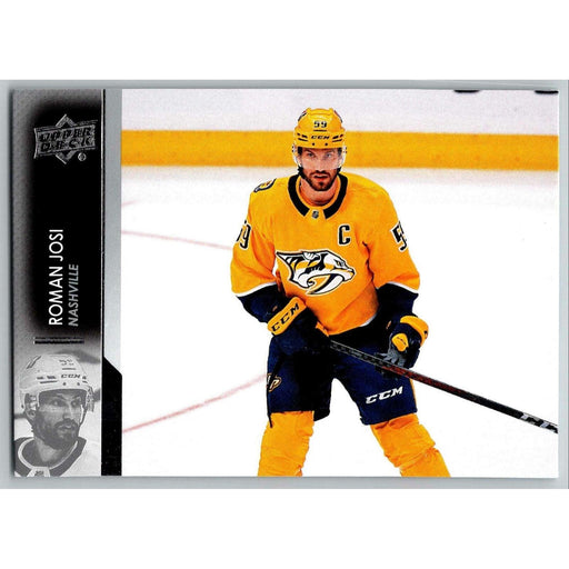 2021-22 UD Hockey Series 1 Roman Josi Nashville Predators #104 - Collectible Craze America