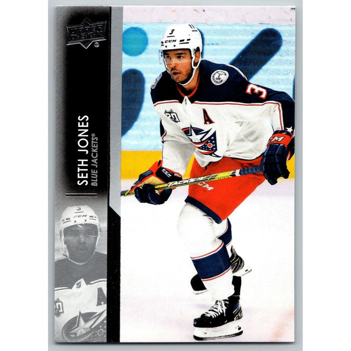 2021-22 UD Hockey Series 1 Seth Jones Columbus Blue Jackets #53 - Collectible Craze America