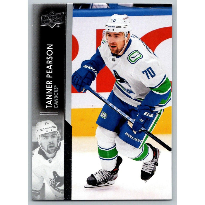 2021-22 UD Hockey Series 1 Tanner Pearson Vancouver Canucks #178 - Collectible Craze America