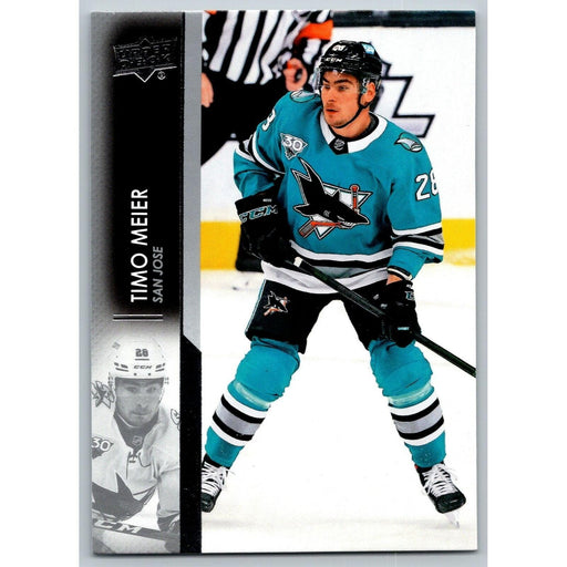 2021-22 UD Hockey Series 1 Timo Meier San Jose Sharks #152 - Collectible Craze America