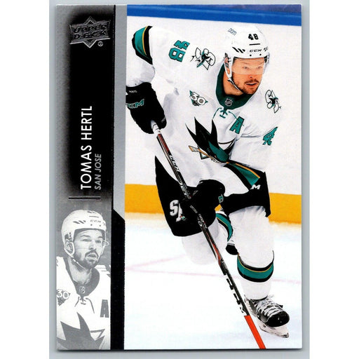 2021-22 UD Hockey Series 1 Tomas Hertl San Jose Sharks #149 - Collectible Craze America