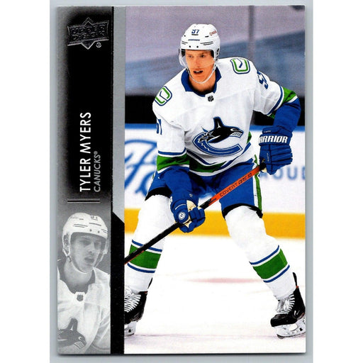 2021-22 UD Hockey Series 1 Tyler Myers Vancouver Canucks #177 - Collectible Craze America