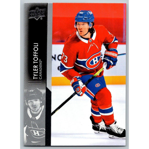 2021-22 UD Hockey Series 1 Tyler Toffoli Montreal Canadiens #99 - Collectible Craze America