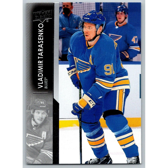 2021-22 UD Hockey Series 1 Vladimir Tarasenko St. Louis Blues #158 - Collectible Craze America