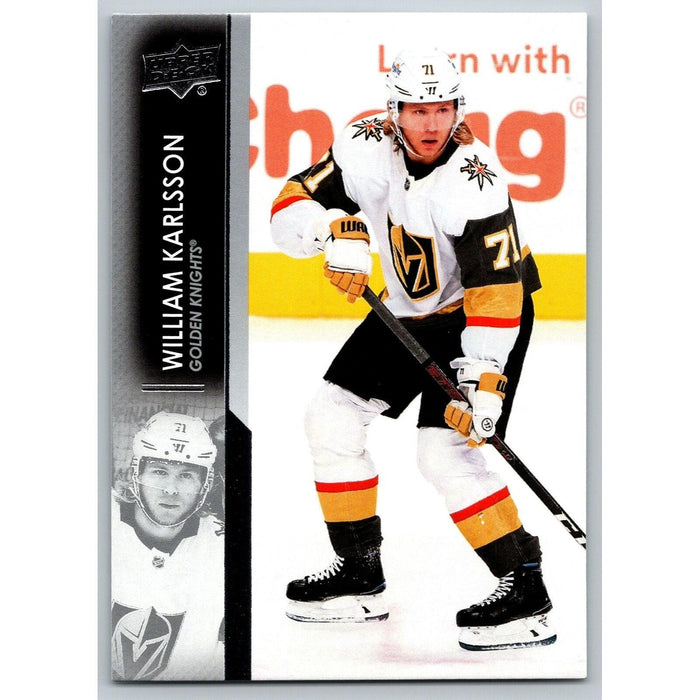 2021-22 UD Hockey Series 1 William Karlsson Vegas Golden Knights #182 - Collectible Craze America