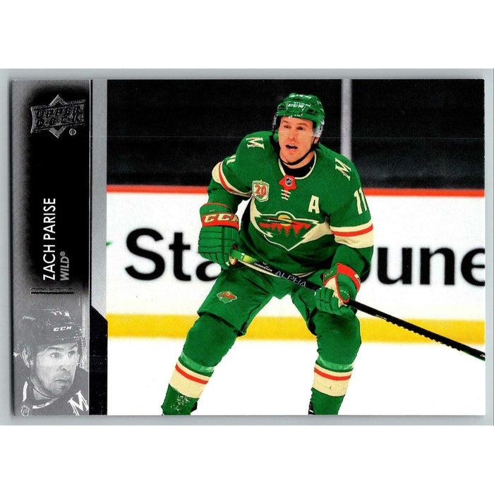 2021-22 UD Hockey Series 1 Zach Parise Minnesota Wild #91 - Collectible Craze America