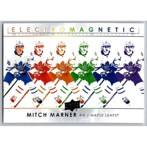 2021-22 Upper Deck Hockey Series 1 Electromagnetic #EM-5 Mitch Marner Toronto - Collectible Craze America