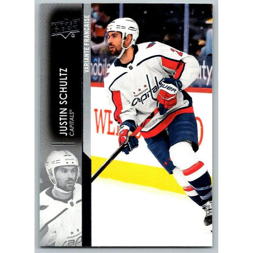 2021-22 Upper Deck Hockey Series 1 French #191 Justin Schultz Washington - Collectible Craze America