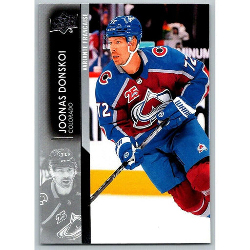2021-22 Upper Deck Hockey Series 1 French #46 Joonas Donskoi Colorado Avalanche - Collectible Craze America